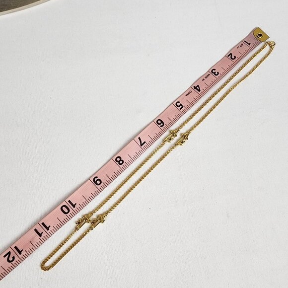 Vintage Gold Tone Chain Key Necklace - Picture 6 of 6